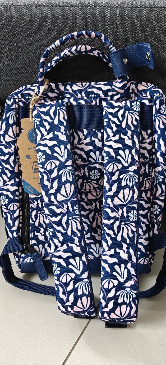 Sac à dos S Cabaïa marine rose - photo numéro 3