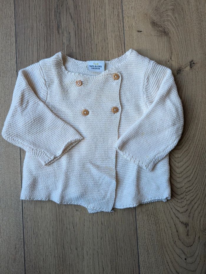 Gilet en maille 3 mois