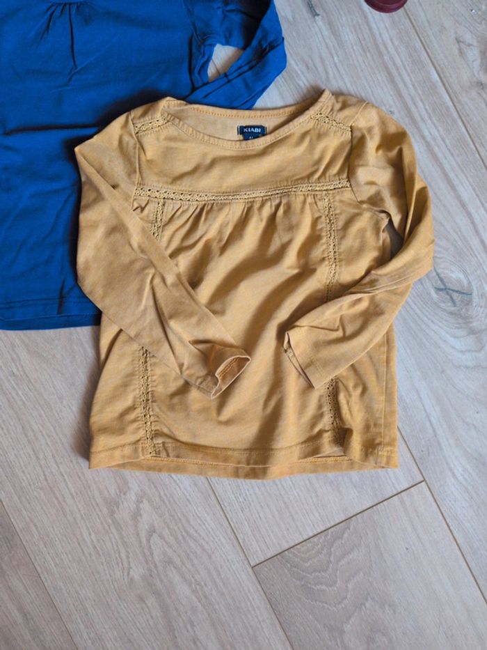 Lot 2 tee shirts manches longues 4 ans - photo numéro 2