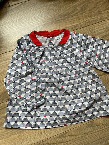 Blouse okaidi fille taille 12 mois