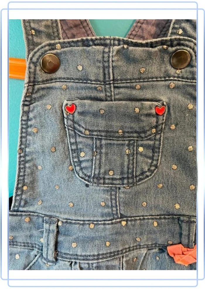 Très jolie salopette tape à l’œil 9 mois - photo numéro 3