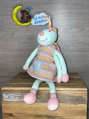 MR197 doudou libellule moulin Roty