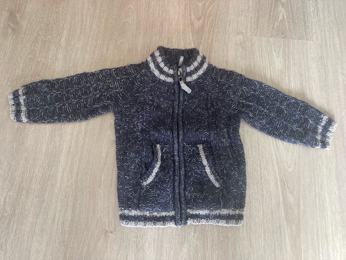 Gilet maille 12 mois - photo numéro 2