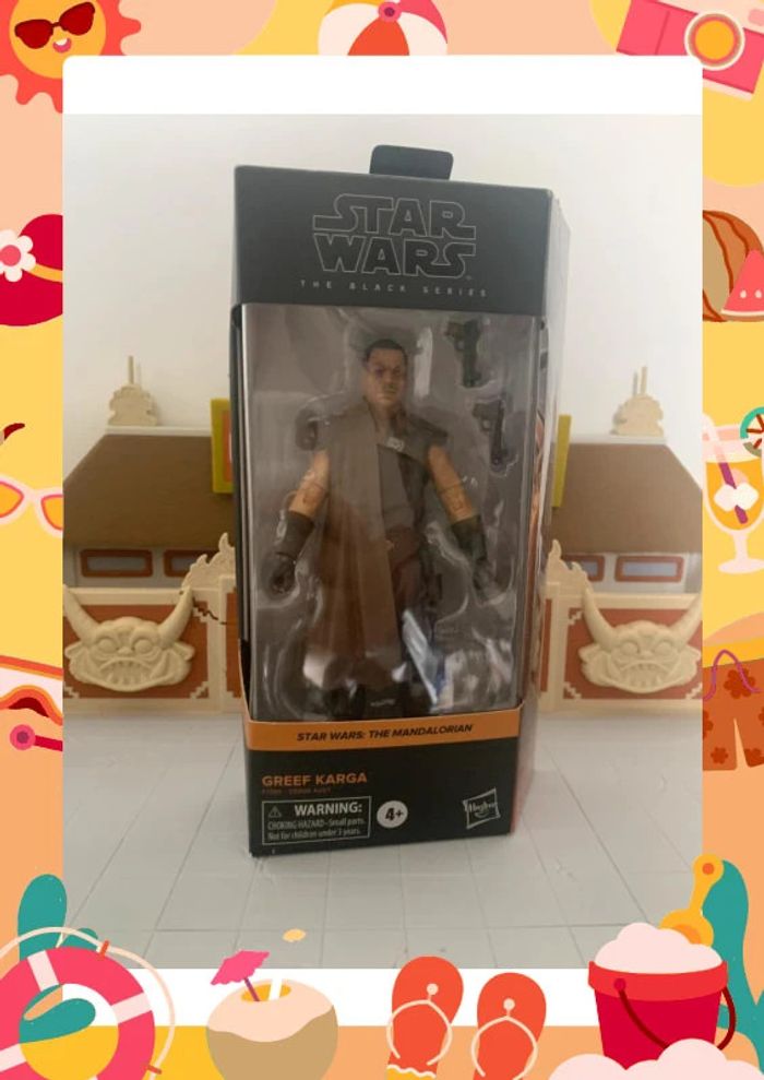 Neuf scéllé Figurine Star Wars black séries Greef Karga