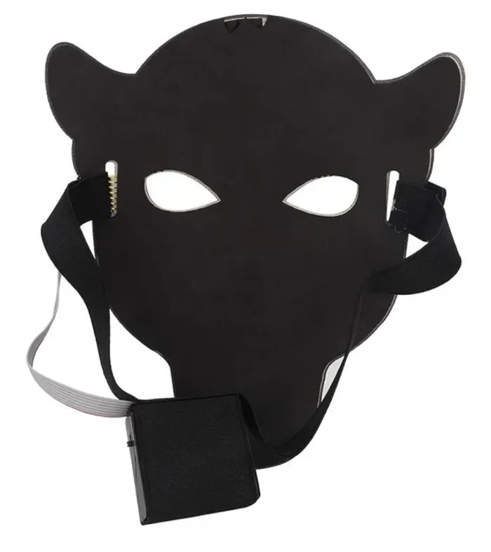 Masque panthère lumineux réactif au son – Goodmark Taille Unique Neuf - photo numéro 3