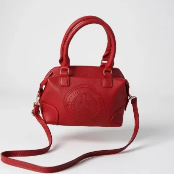 Sac style bowling écrit vintage chic et pratique neuf