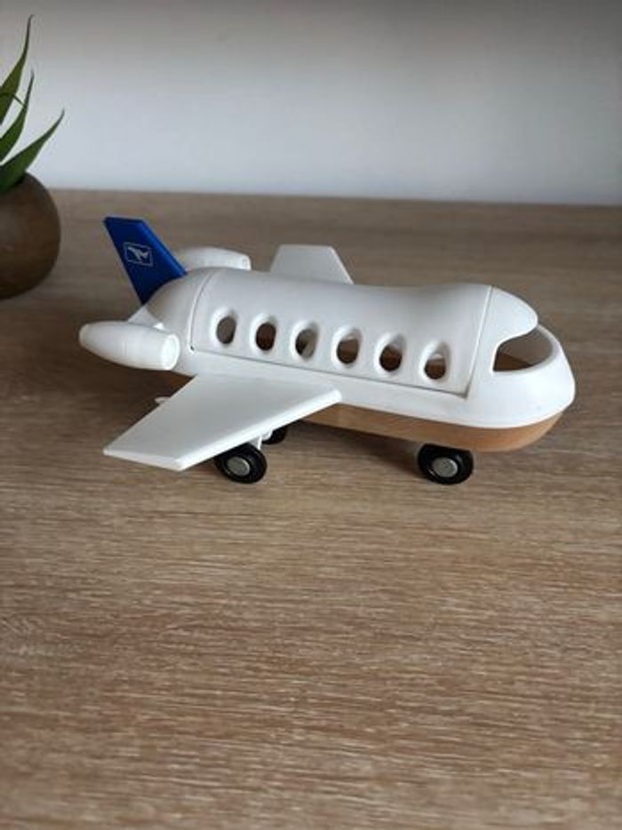 Jouet avion de voyageur en bois brio - photo numéro 4