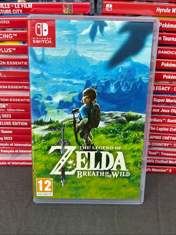 Jeu switch Zelda breath of the wild