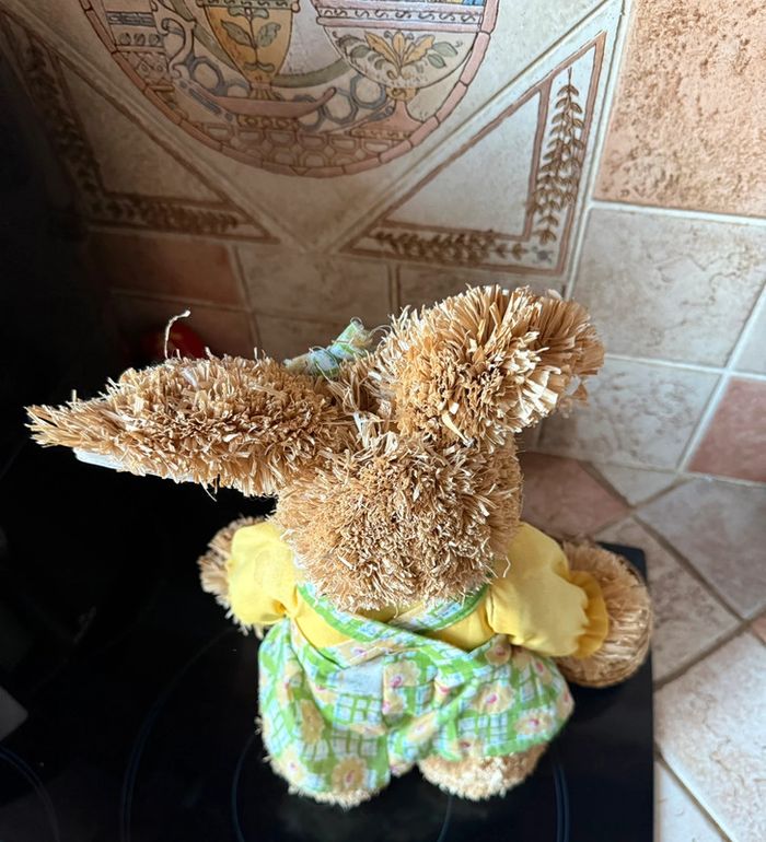 Personnage pâque en paille - photo numéro 3