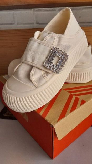 Baskets Fashion pointure 38 Décorées De Strass