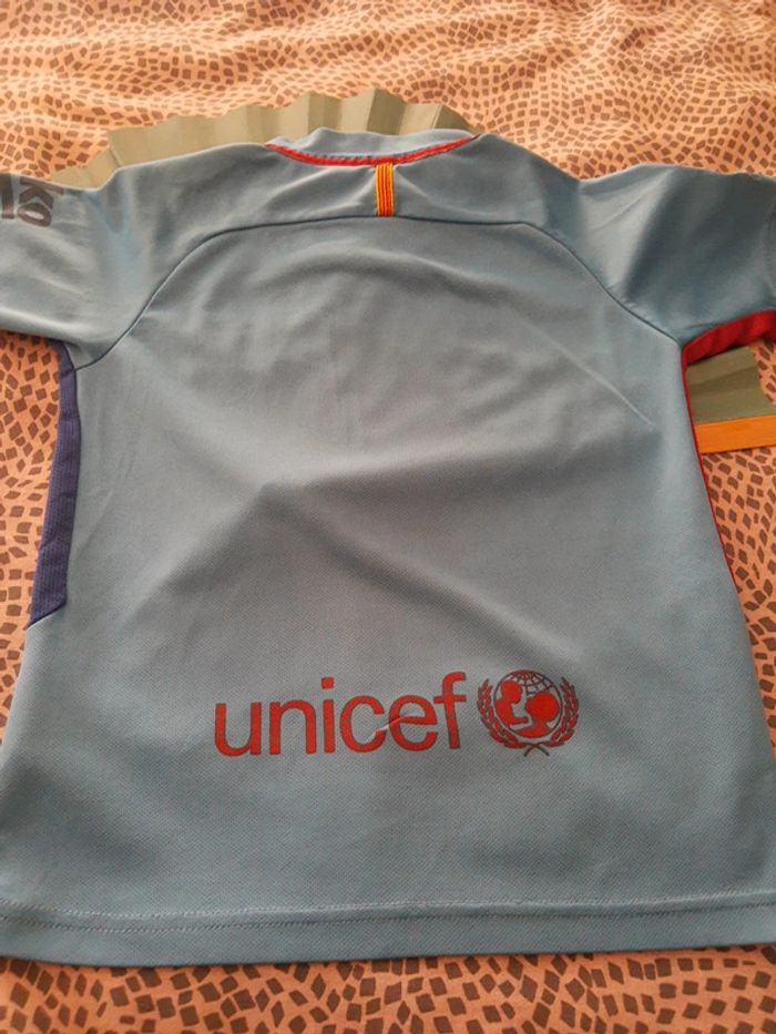 Maillot de foot enfant Barcelone Nike - photo numéro 3