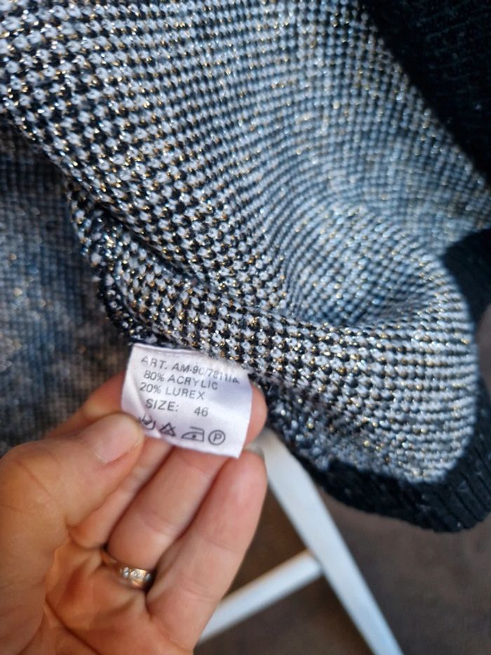 Gilet sans manche tricoté vintage - photo numéro 4