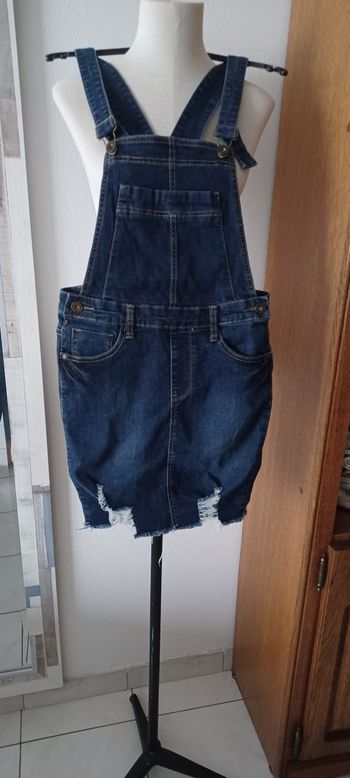 Très jolie robe jeans femme T M