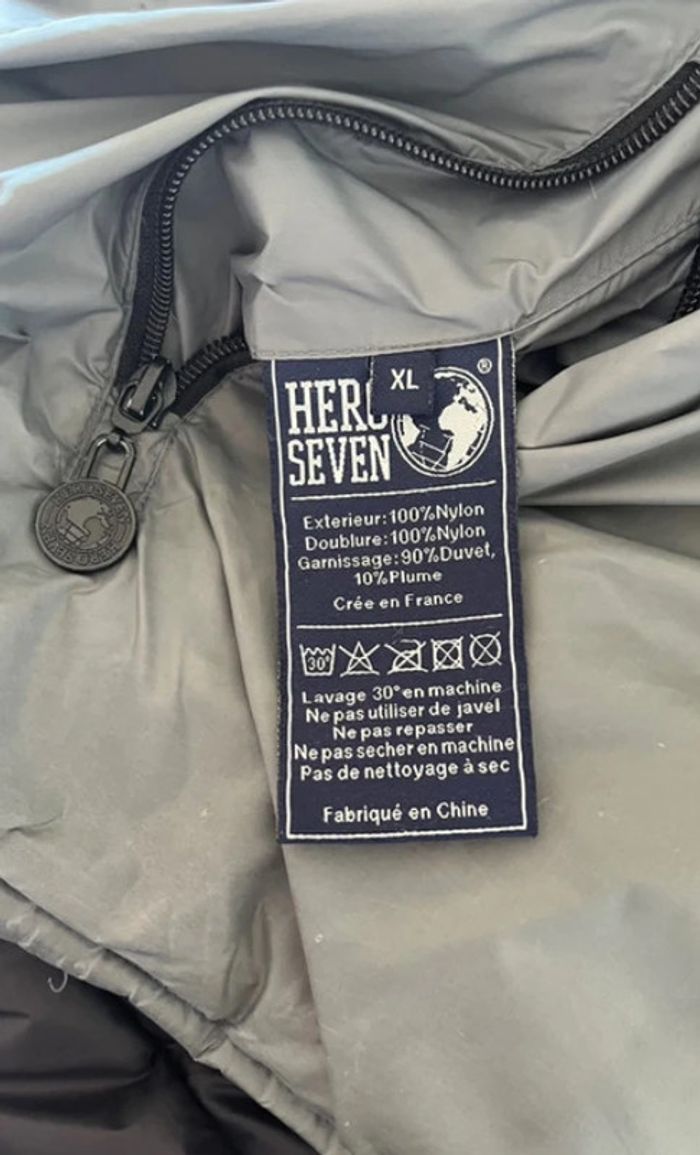 Blouson Hero Seven réversible (noir/gris) - photo numéro 11