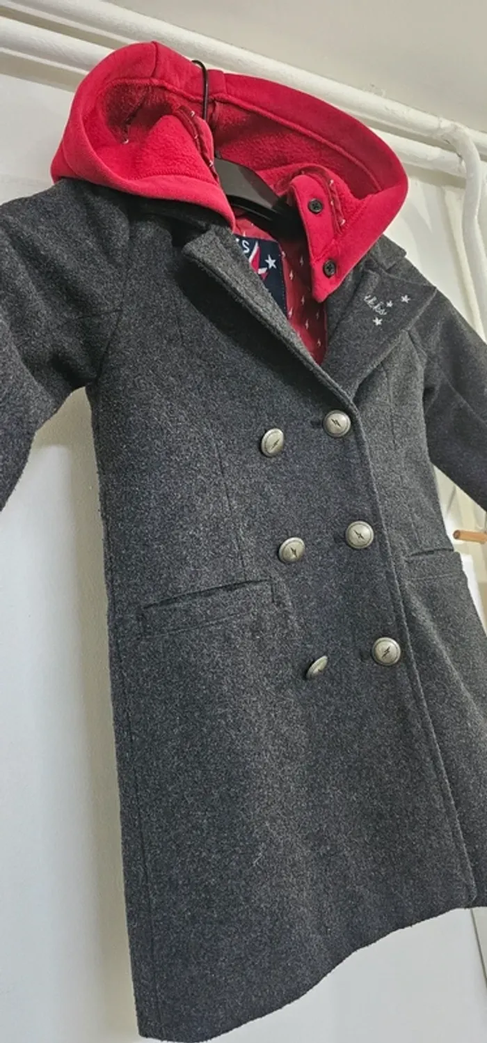 Manteau Caban laine IKKS Taille 4 ans