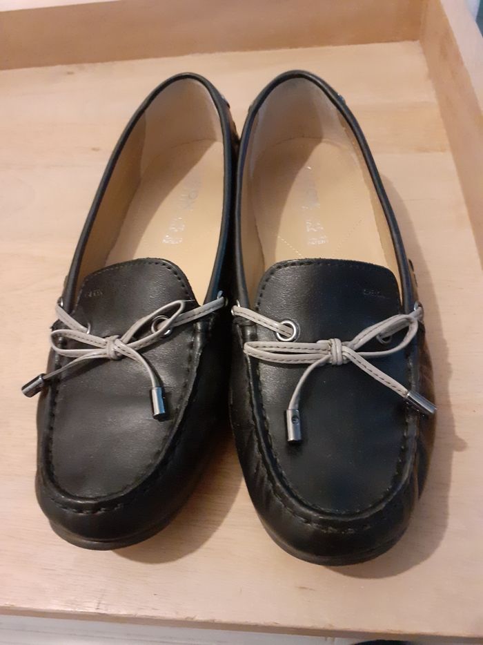 Mocassins en cuir Geox femme, pointure 37