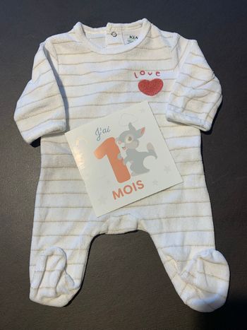 Pyjamas 1 mois