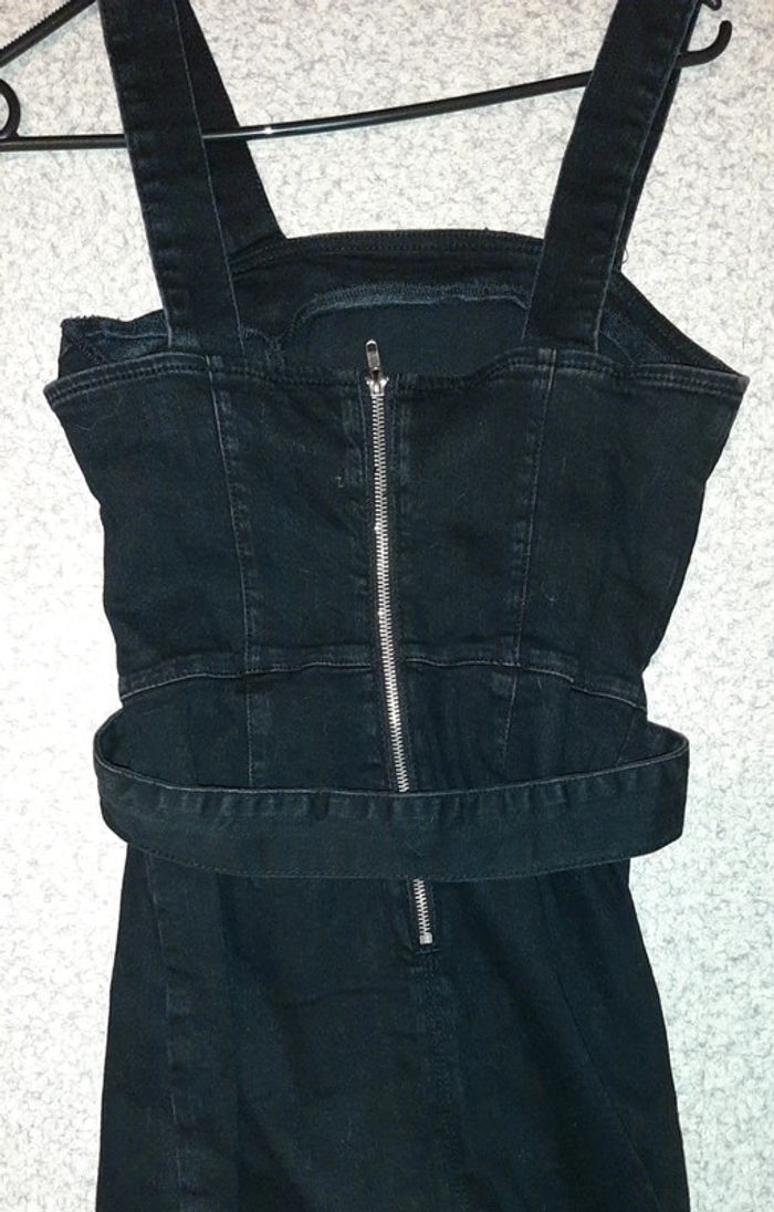 Robe en jean noir - photo numéro 8