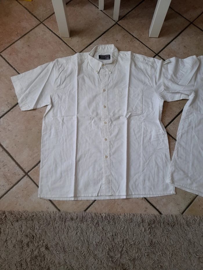 chemise blanche coton T44 Challenger EVG