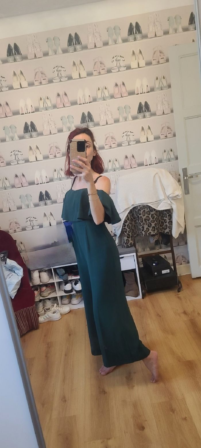 Combinaison femme verte. - photo numéro 3