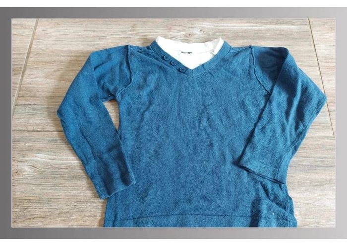 Pull bleu tape à l œil 4 ans
