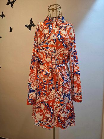 Robe chemise imprimée