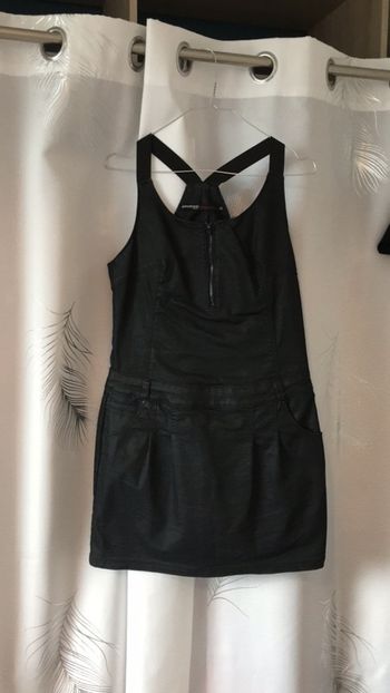 Robe/jupe en jean noir bonobo
