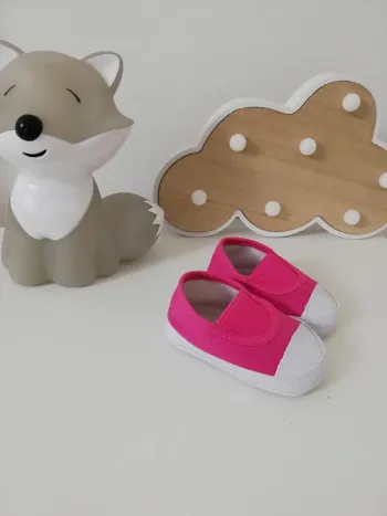 Chassures bébé basket rose 3/6mois