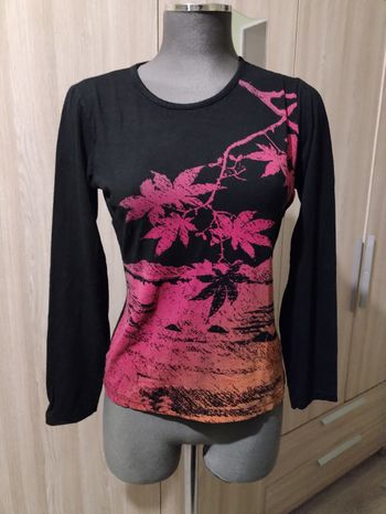 T-shirt femme manches longues taille 38