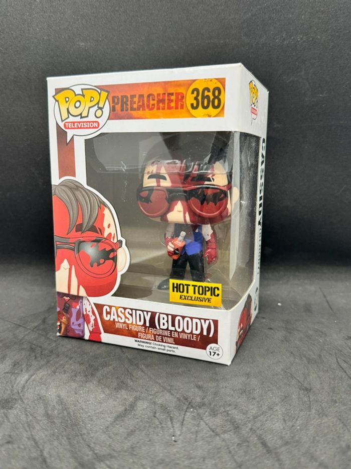 Funko pop preacher Cassidy bloody 368 Hot Topic