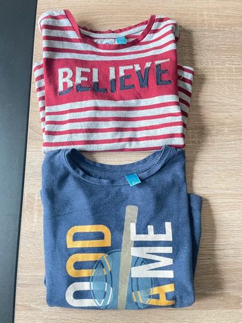 Lot de 2 t-shirts