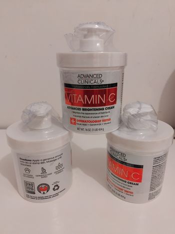 Crème corps Advanced Clinicals Vitamin C neuve 444 ml