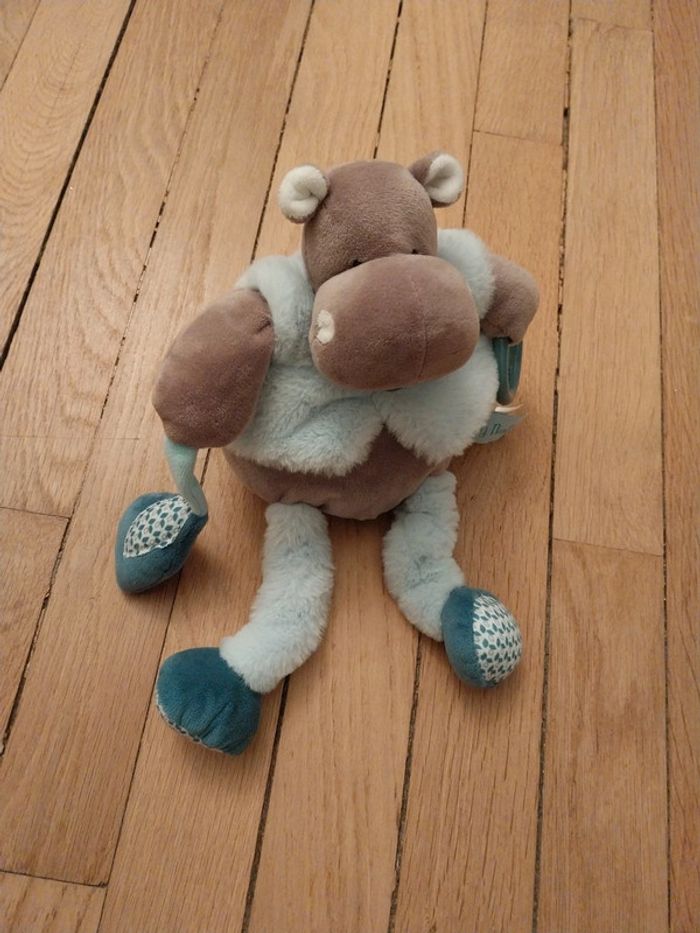 Pantin d'activité Bazile bleu Baby Nat - photo numéro 2