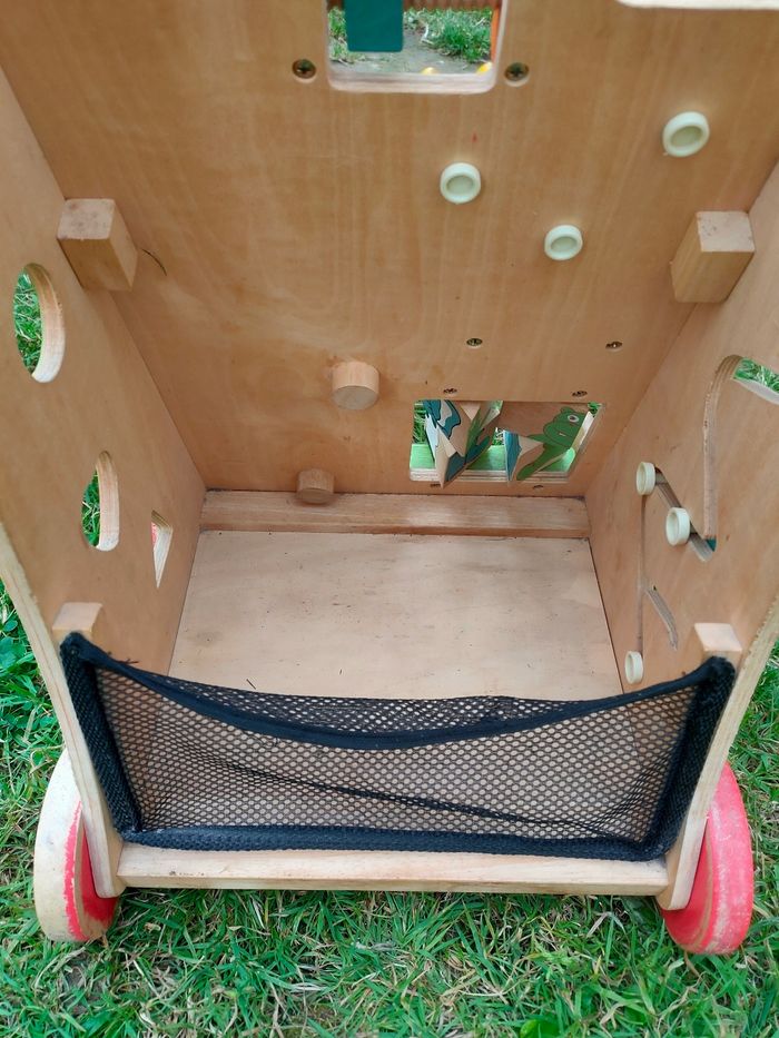 Chariot de marche en bois - photo numéro 7