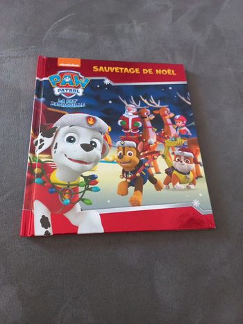 Livre pat patrouille paw patrol sauvetage de Noël