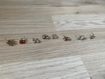 Lot de 8 paires de boucles d’oreilles