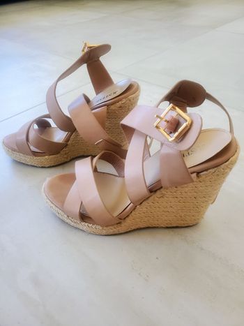P 40 talon semelle compensée Justfab