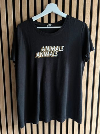 T-shirt noir Pimkie L