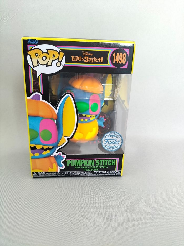 🖤 Figurine Stitch Citrouille halloween - Funko Pop - Neuve 🖤