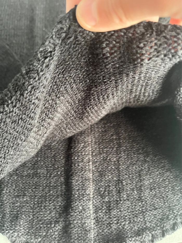 đ€ Pull Noir LĂ©ger en Maille taille L - photo numĂ©ro 3