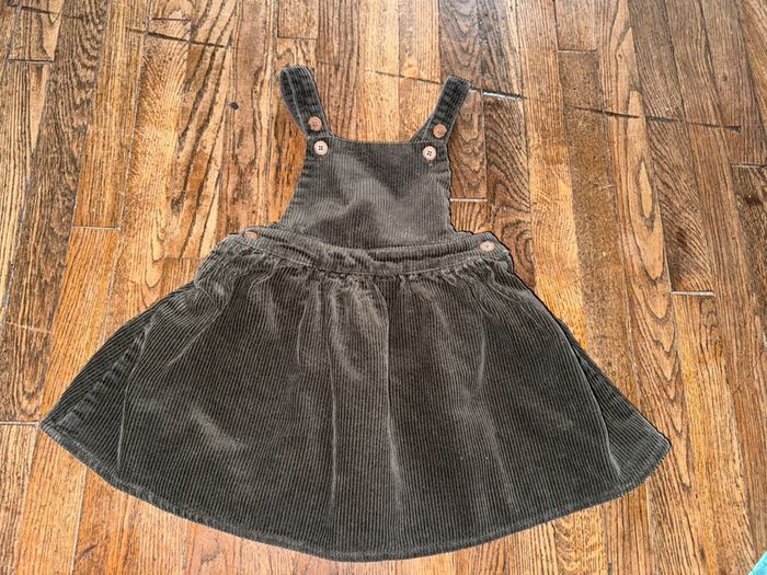 Robe Monoprix velour 3 ans