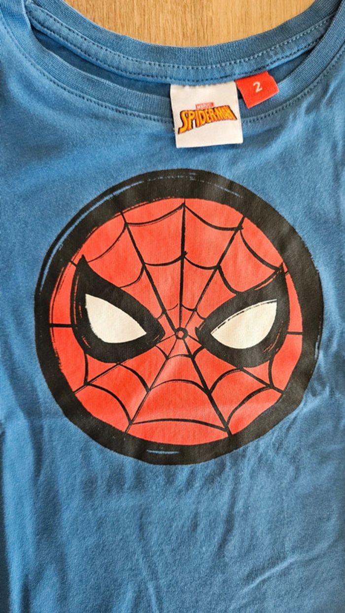 T-shirt manches courtes, taille 2 ans, Spiderman - photo numéro 2
