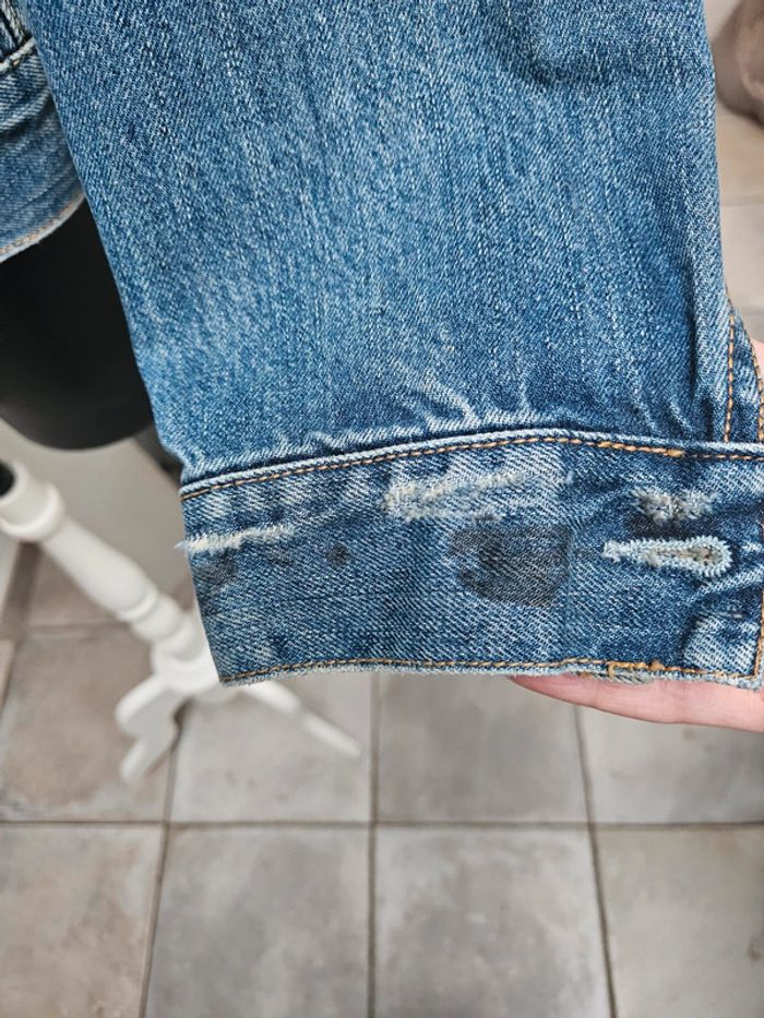 Levi's veste en jeans taille L - photo numéro 6