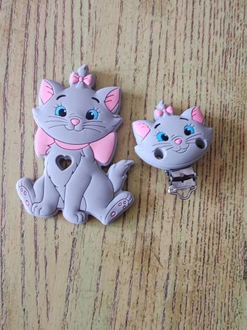 Lot d'anneaux de dentition et clips