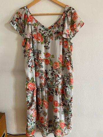 Robe fleurie - Jacqueline Riu