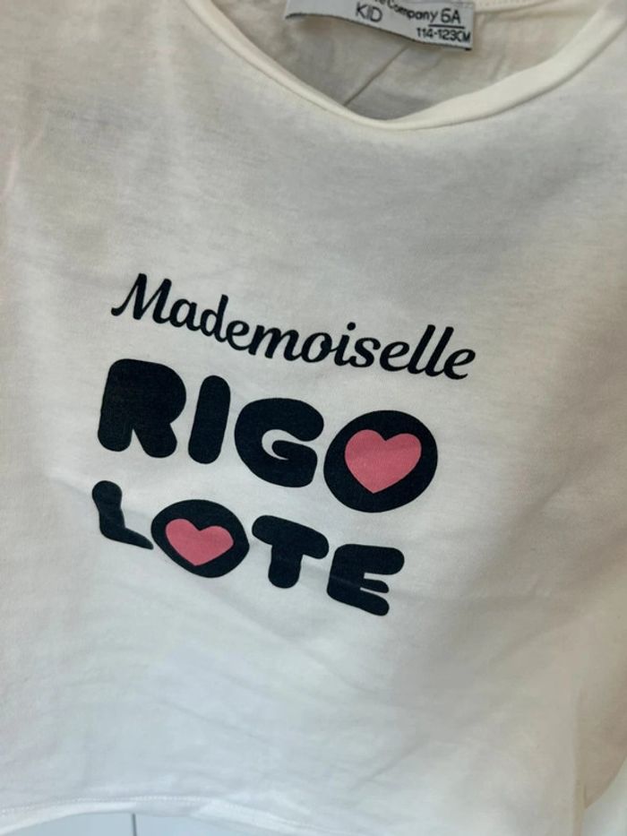 Haut blanc mi saison - 6 ans (123 cm ) - photo numéro 2