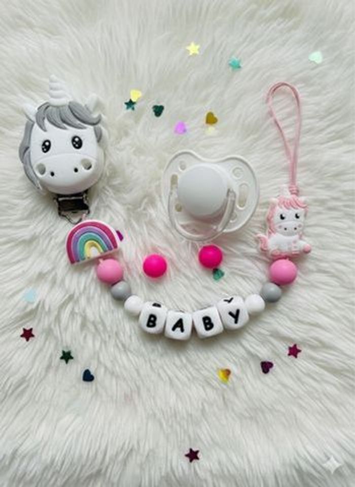 Attache tétine personnalisable – Sécurité & Style pour bébé - photo numéro 3