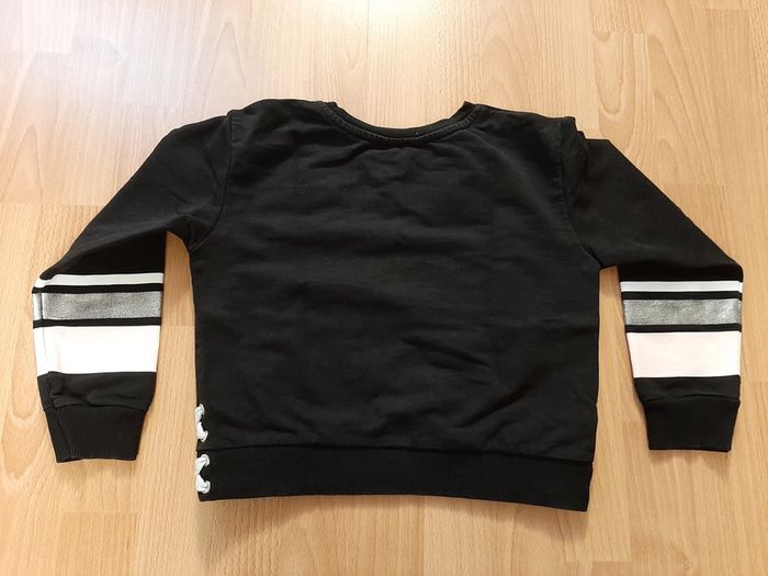 Sweat-shirt court imprimé T 9-10 ans - photo numéro 2