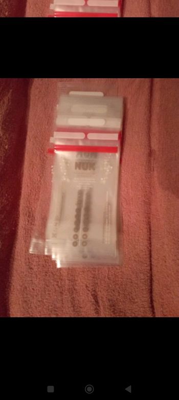 Pochette conservation lait nuk