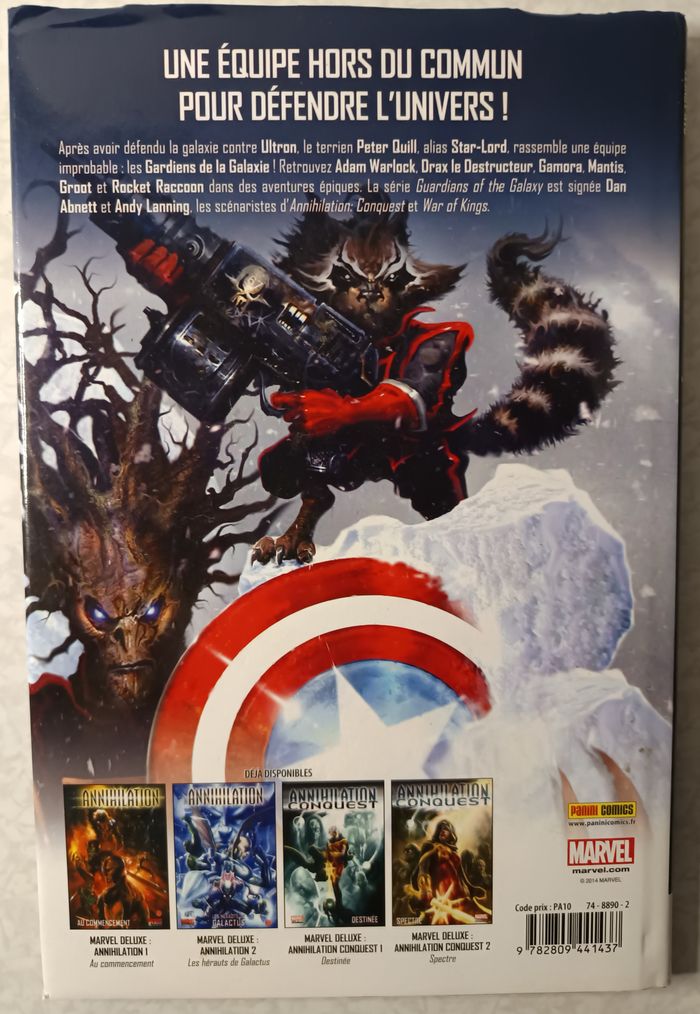 BD Les Gardiens de la Galaxie (Abnett & Lanning): La Collection Complète Vol.1 - photo numéro 2